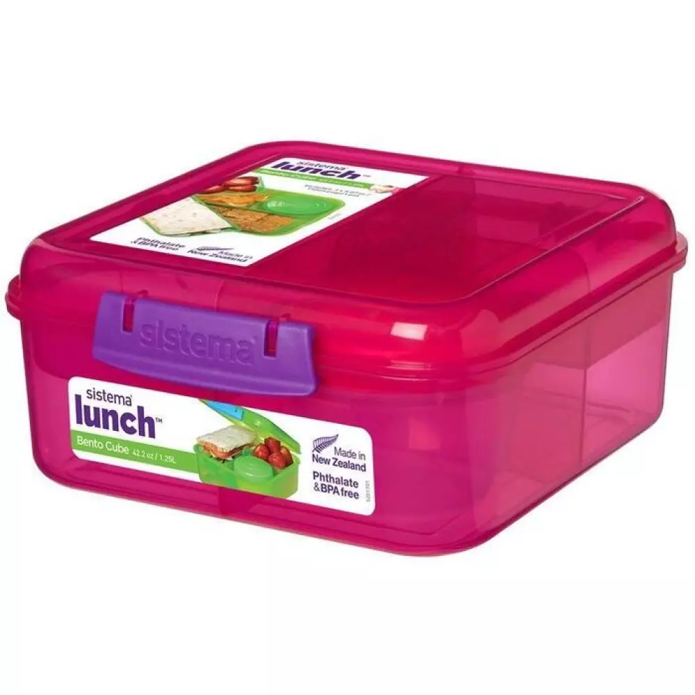 Sistema - Lunch - Lunsjboks - 1,5 l - Assorterte farger