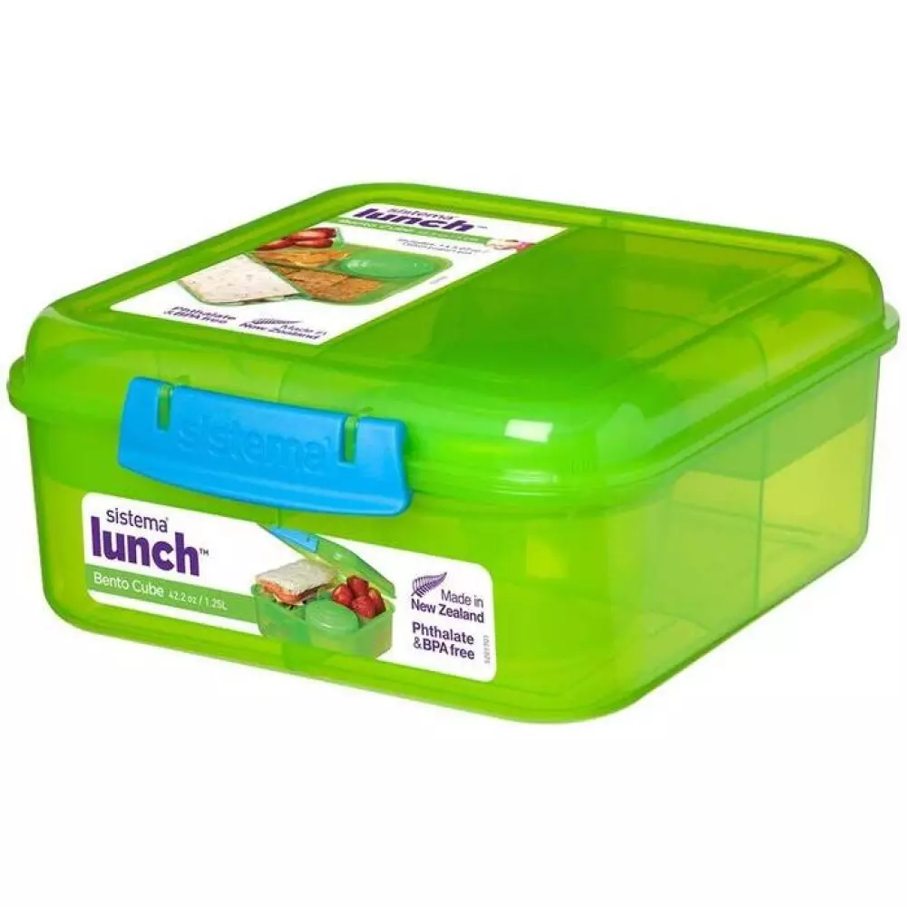 Sistema - Lunch - Lunsjboks - 1,5 l - Assorterte farger