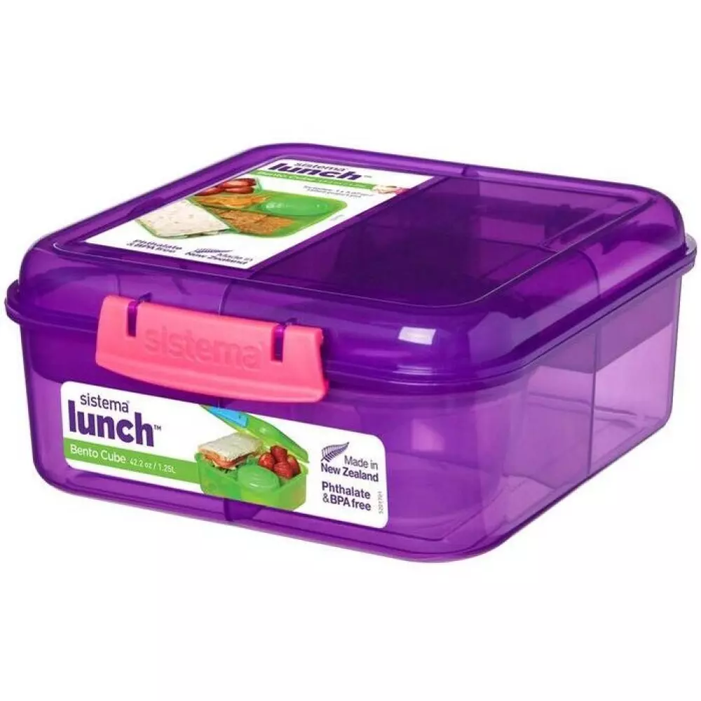 Sistema - Lunch - Lunsjboks - 1,5 l - Assorterte farger