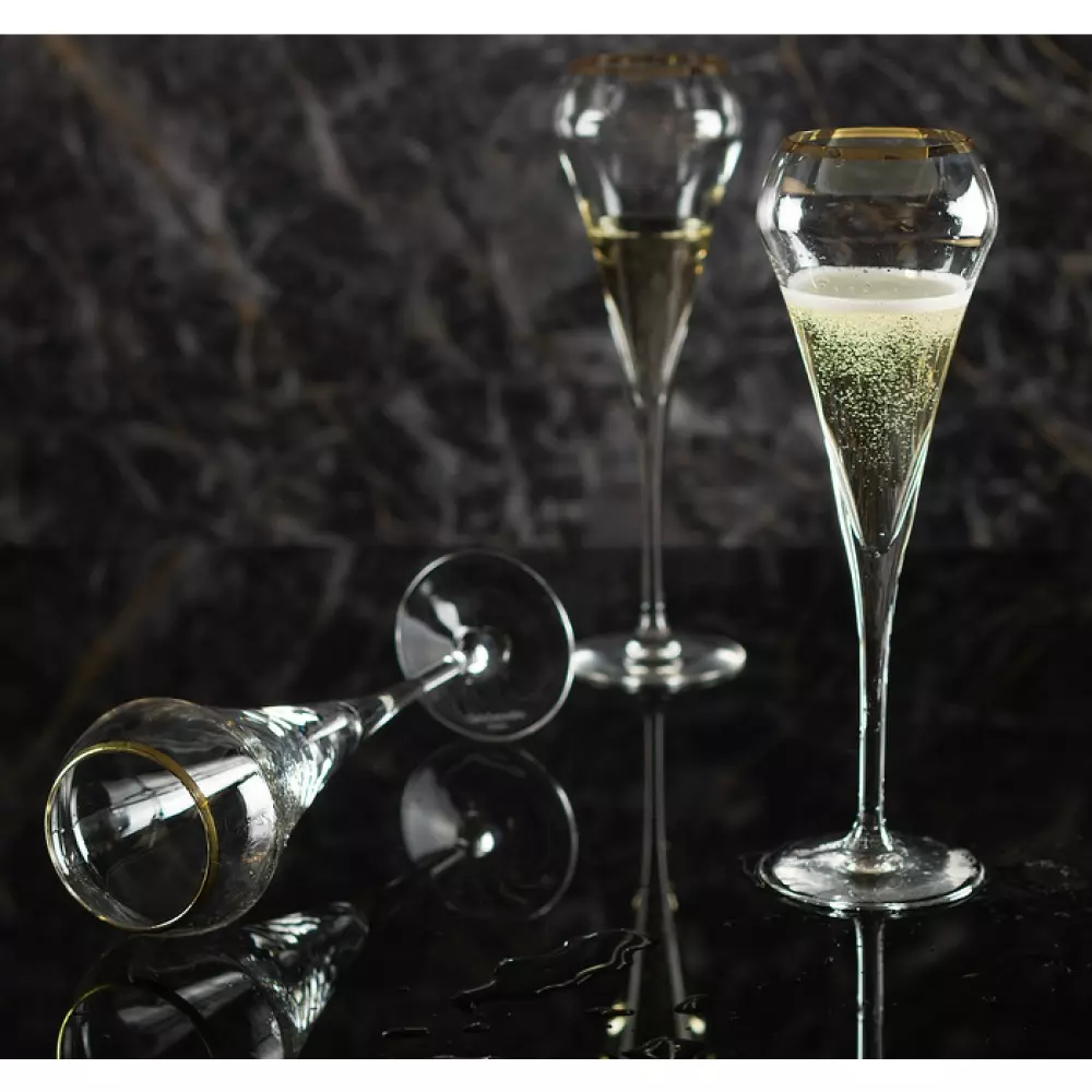 Chef & Sommelier - Open Up - Champagneglass 4 pk - 20 cl, 0883314929959, 46205557, Kjøkken, Glass, Chef & Sommelier, Modern House