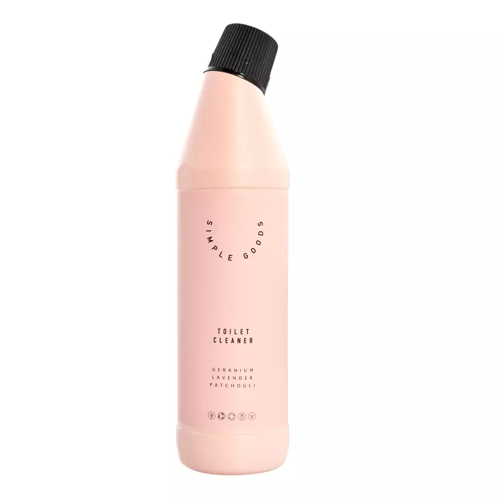 Toalettrens Geranium 750ml, 0604015636133, 50101, Baderom, Vaskemidler Hus, Simple Goods, Lene Bjerre, Toiletrens - Geranium, Lavendel, Patchouli