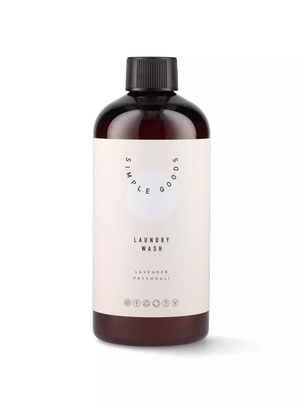 Vaskemiddel 500ml, 0700306673044, 50126, Baderom, Vaskemidler Hus, Simple Goods, Lene Bjerre, Laundry Wash Lavender Patchouli 500 ml