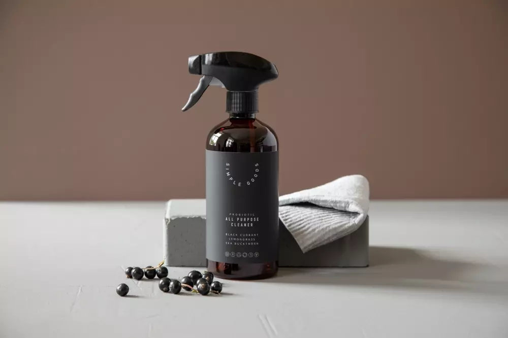 Rengjøringsspray Black Currant 500ml, 0655729656429, 50160, Kjøkken, Renhold, Simple Goods, Lene Bjerre, all Purpose Cleaner - Black currant