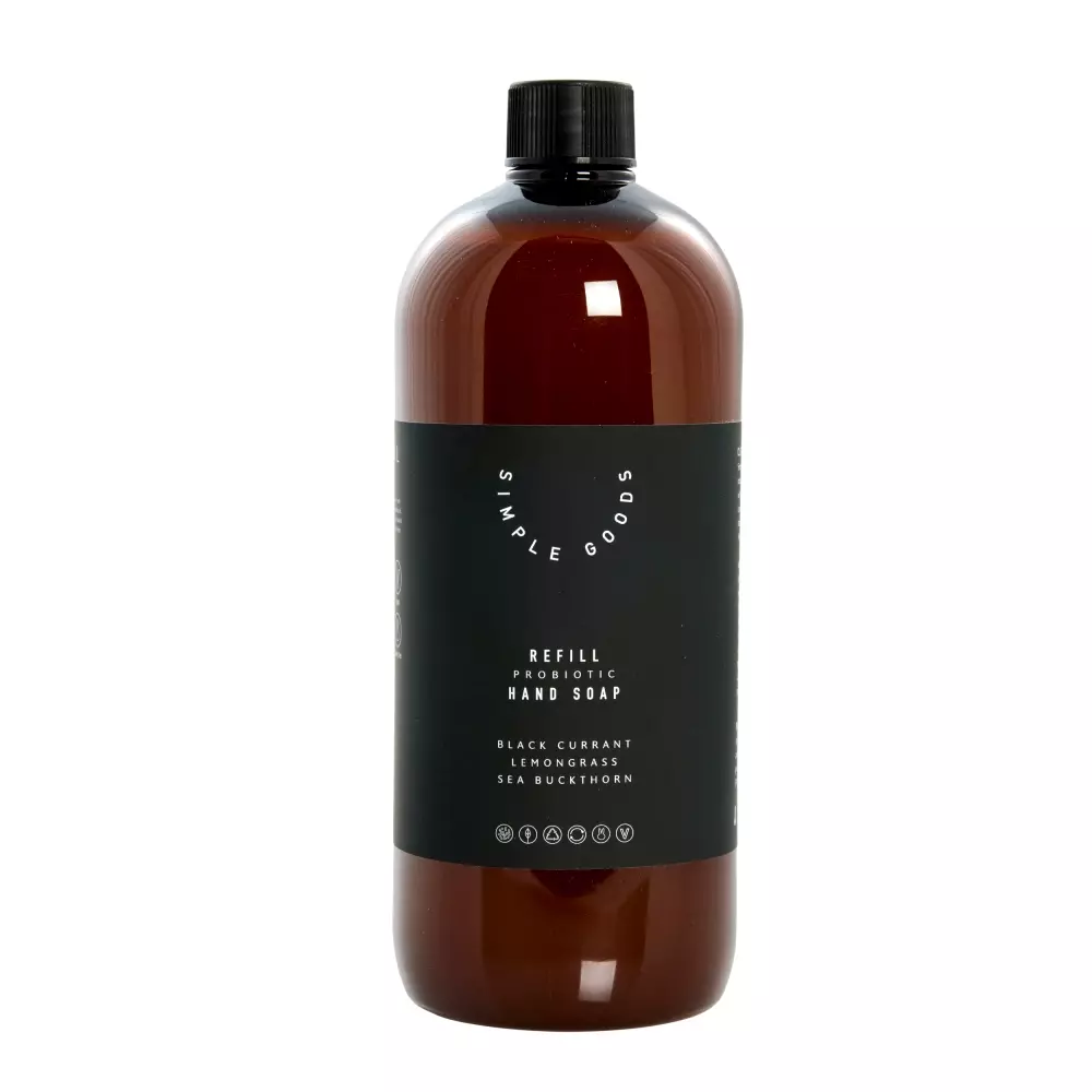 Refill Håndsåpe Black Currant 1000ml, 0655729656498, 50166, Baderom, Vaskemidler Hus, Simple Goods, Lene Bjerre, Refill Hand Soap Black Currant 1000 ml