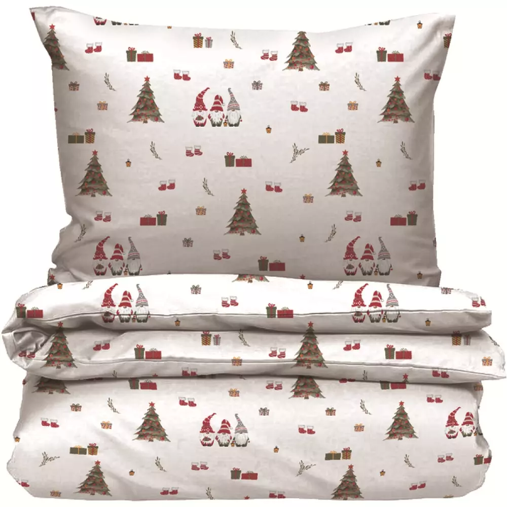 Christmas Sengesett Flanell 140x200