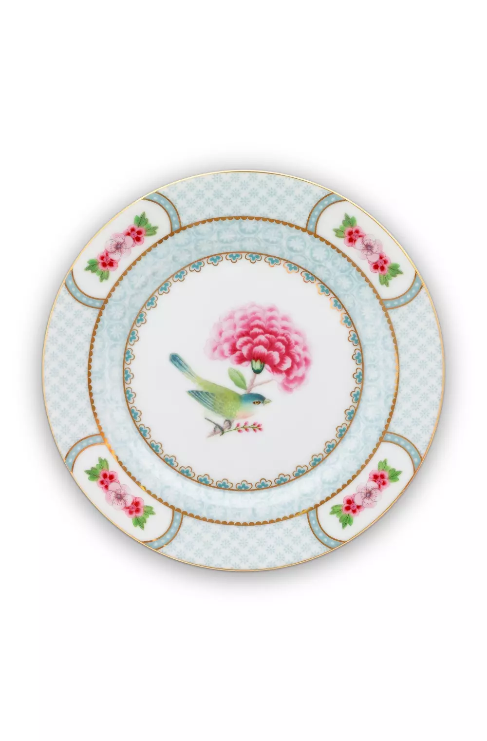 Plate Blushing Birds White 17cm