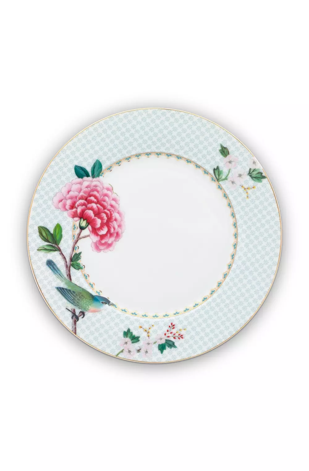 Plate Blushing Birds White 21cm