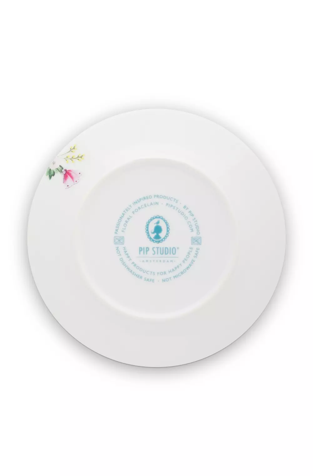 Plate Blushing Birds White 21cm