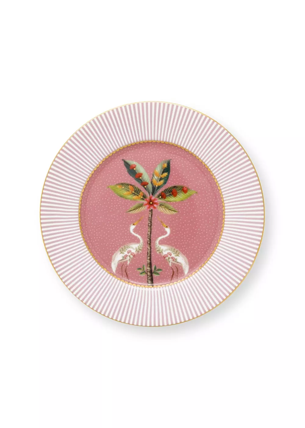 Plate La Majorelle Pink 17cm, 8720512742732, 51.001.280, Kjøkken, Serviser, Pip Studio, New Edition Home bv