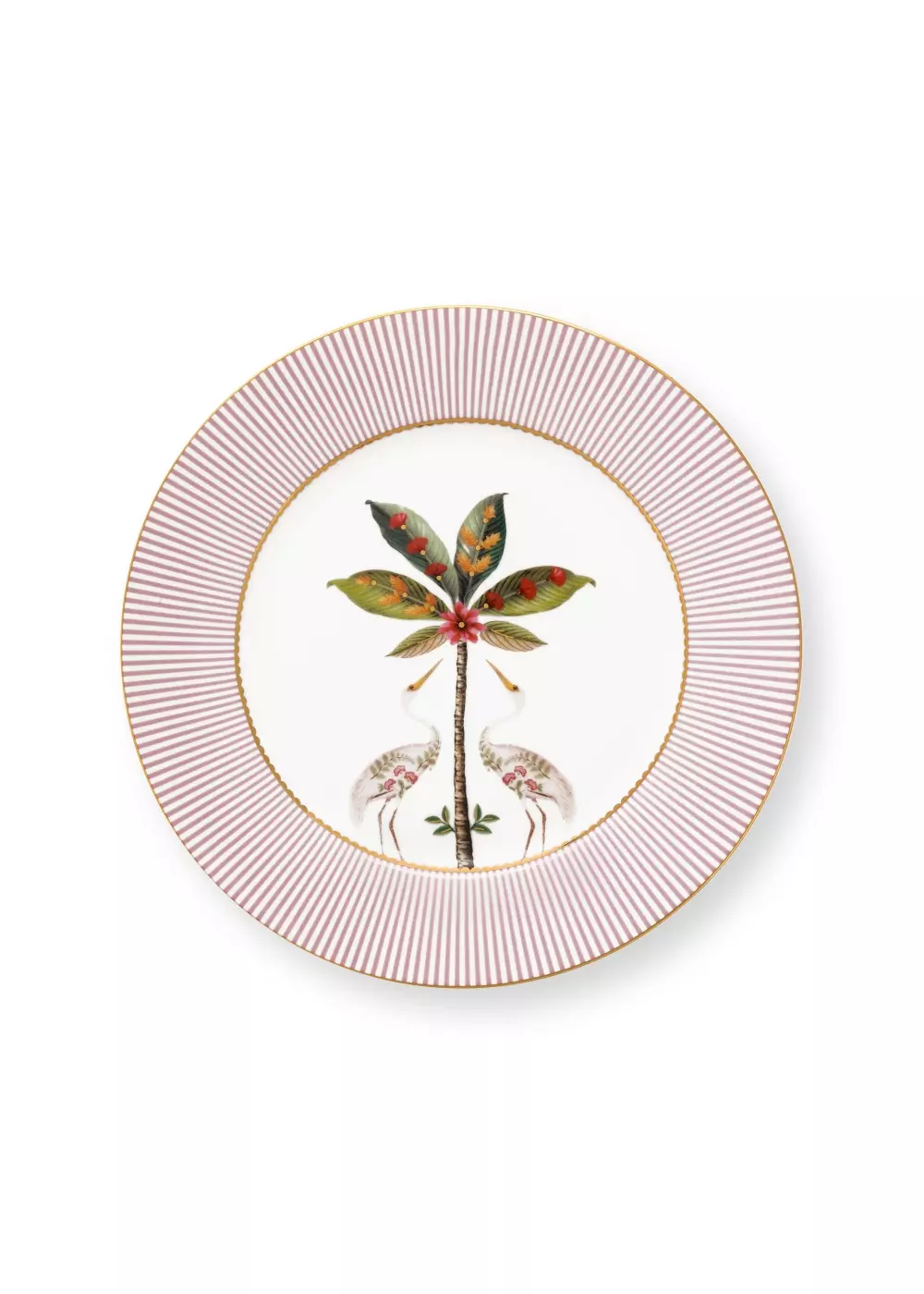 Plate La Majorelle Pink 21cm, 8720512742763, 51.001.281, Kjøkken, Serviser, Pip Studio, New Edition Home bv