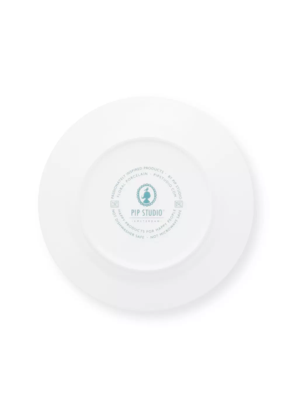 Plate Flower Festival Deco Light Blue 21cm, 8720512744323, 51.001.285, Kjøkken, Serviser, Pip Studio, New Edition Home bv