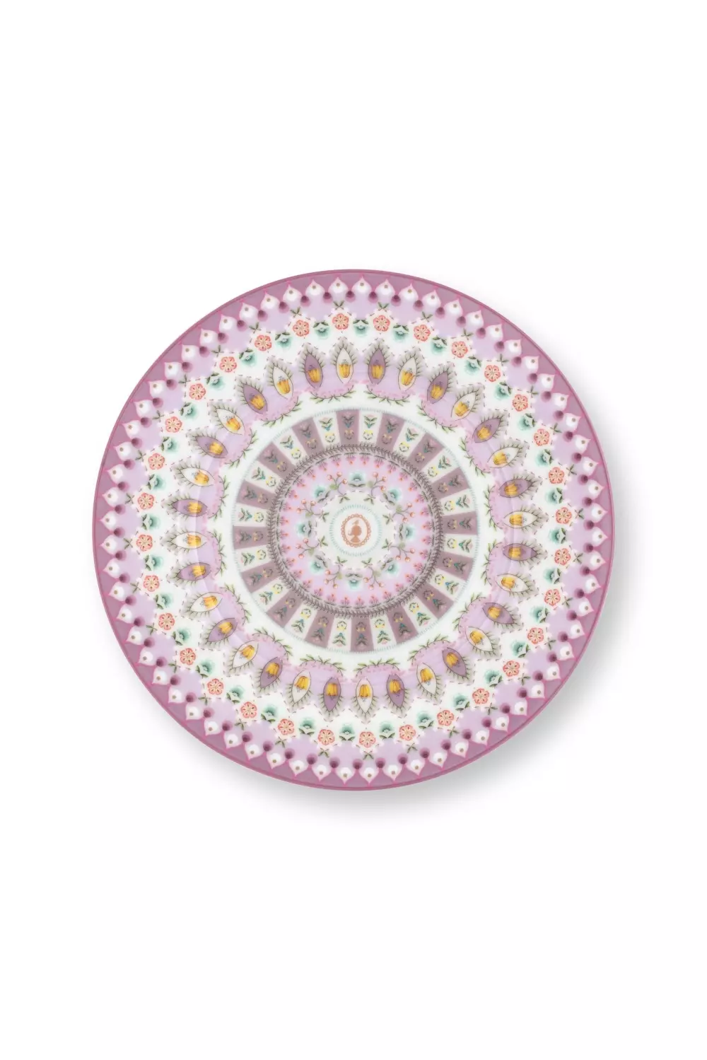 Plate Lily&Lotus Moon Delight Multi 17cm, 8720874270997, 51.001.469, Kjøkken, Serviser, Pip Studio, New Edition Home bv