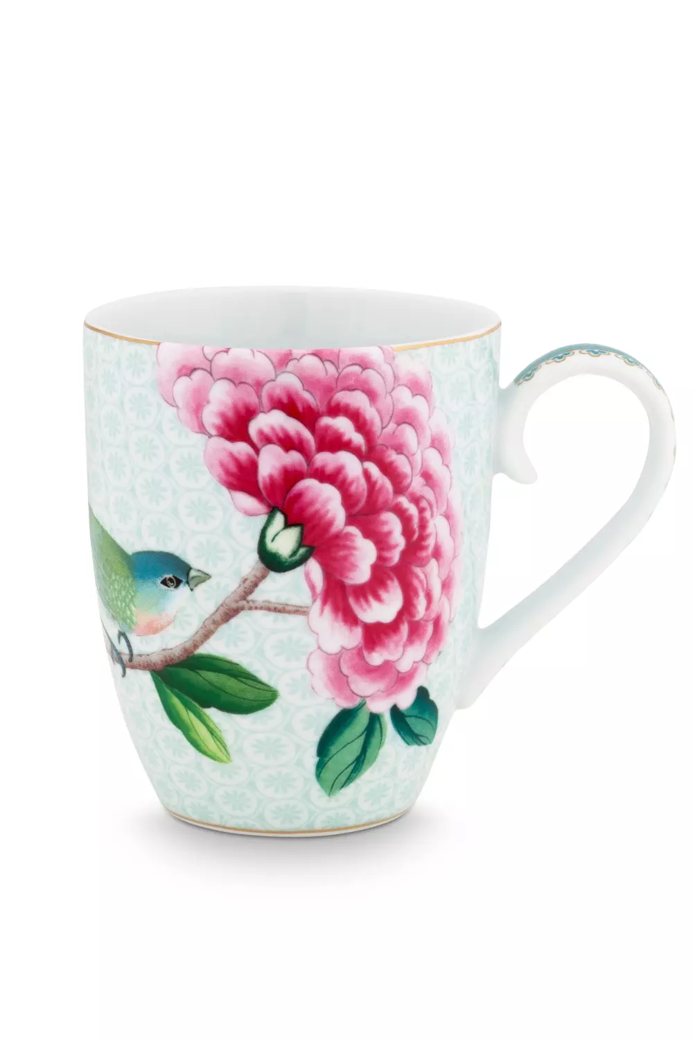 Mug Large Blushing Birds White 350ml