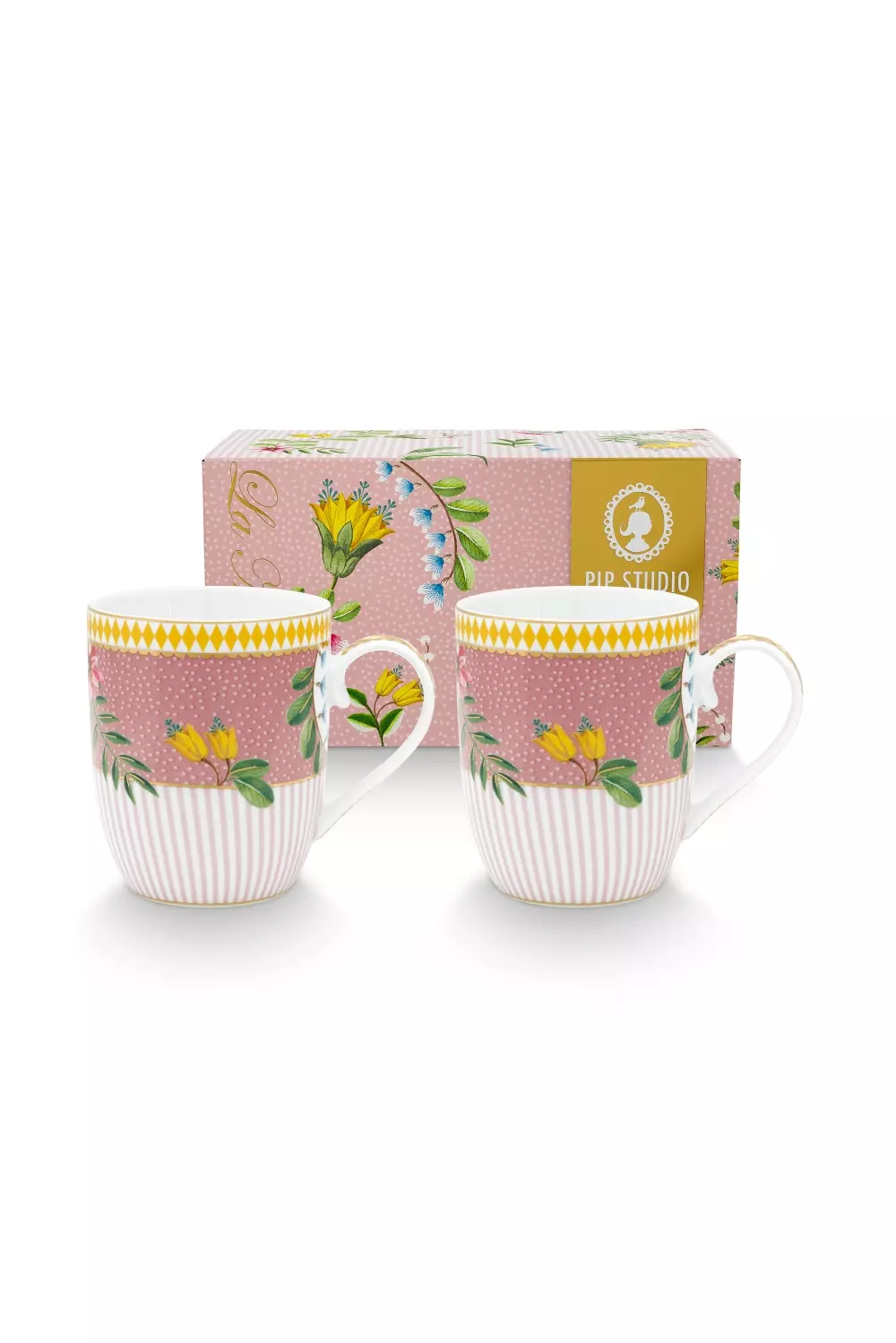 Set/2 Mug Small La Majorelle Pink 145ml