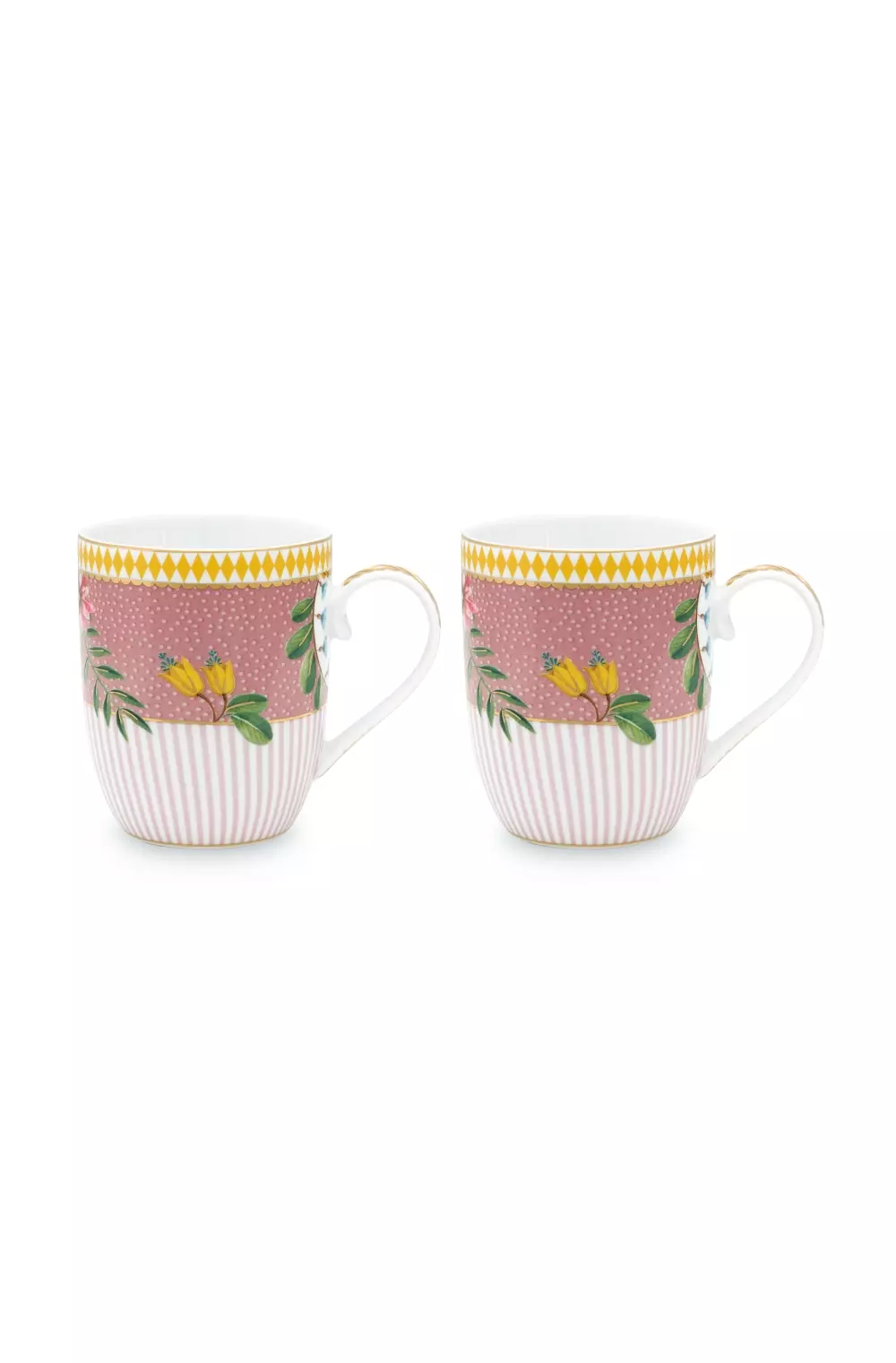 Set/2 Mug Small La Majorelle Pink 145ml