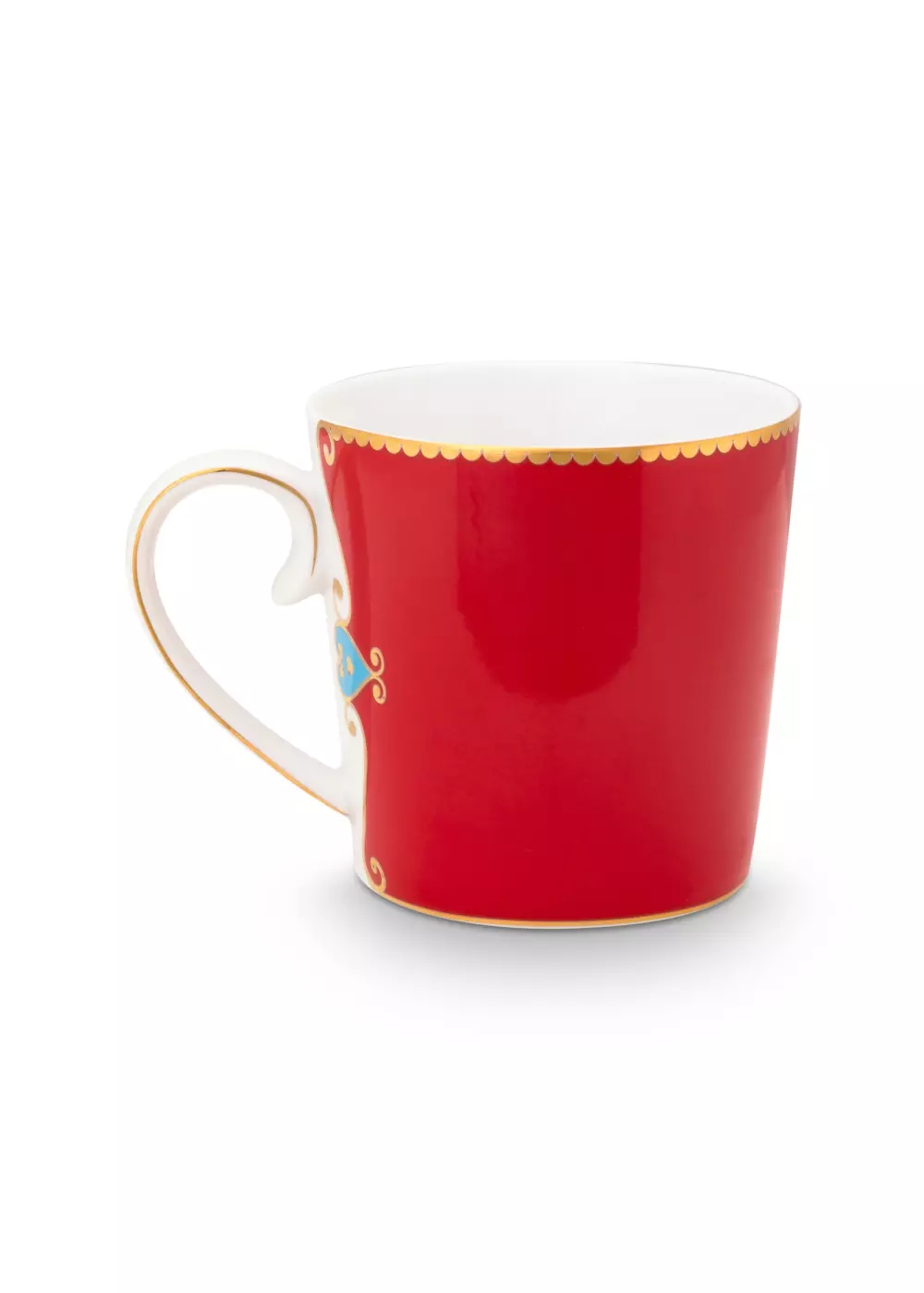 Mug Large Love Birds Medallion Red 250ml