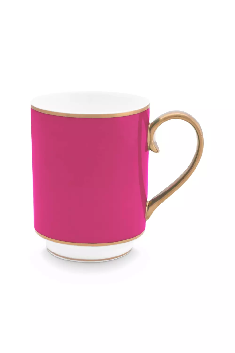 Mug Large with Ear Pip Chique Gold-Pink 350ml