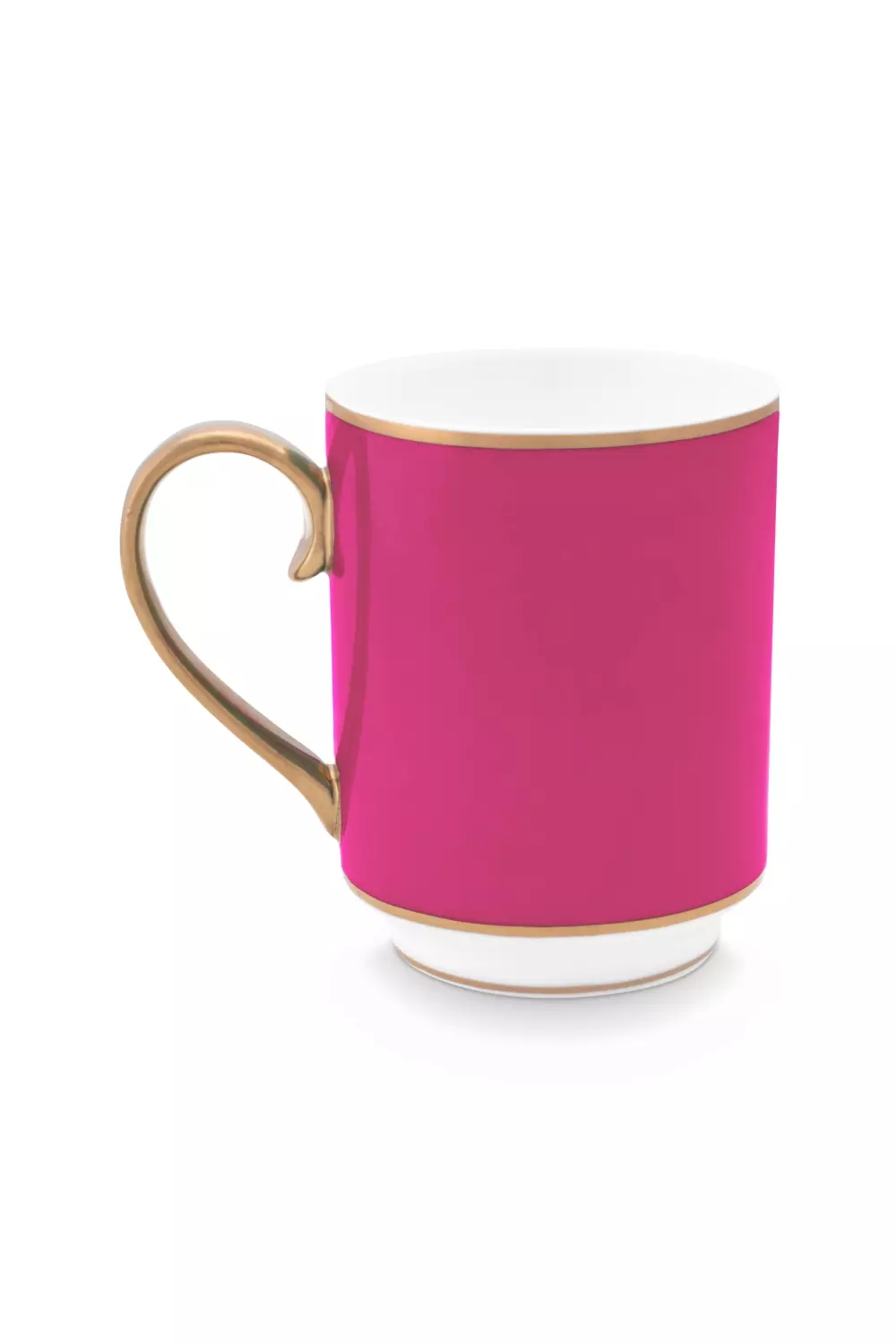 Mug Large with Ear Pip Chique Gold-Pink 350ml