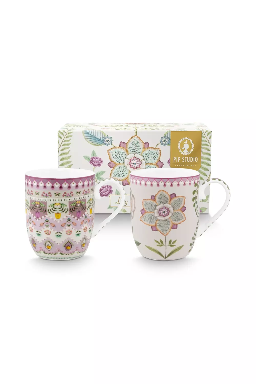 Set/2 Mugs Small Lily&Lotus 145ml