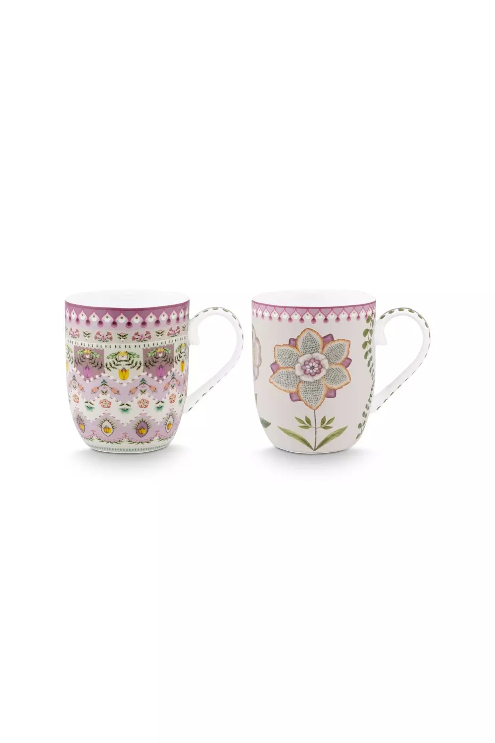 Set/2 Mugs Small Lily&Lotus 145ml