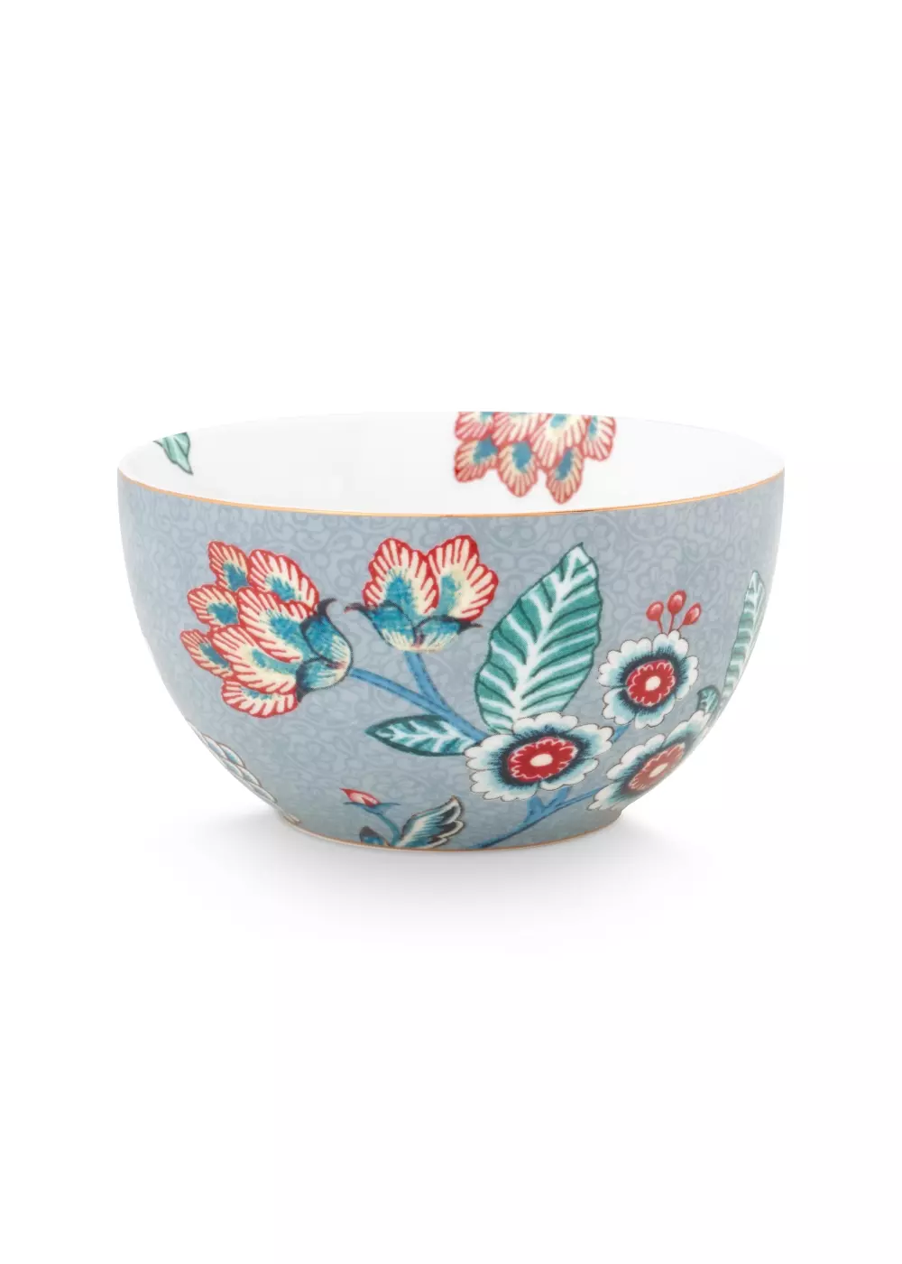 Bowl Flower Festival Light Blue 12cm, 8720512744651, 51.003.188, Kjøkken, Serviser, Pip Studio, New Edition Home bv