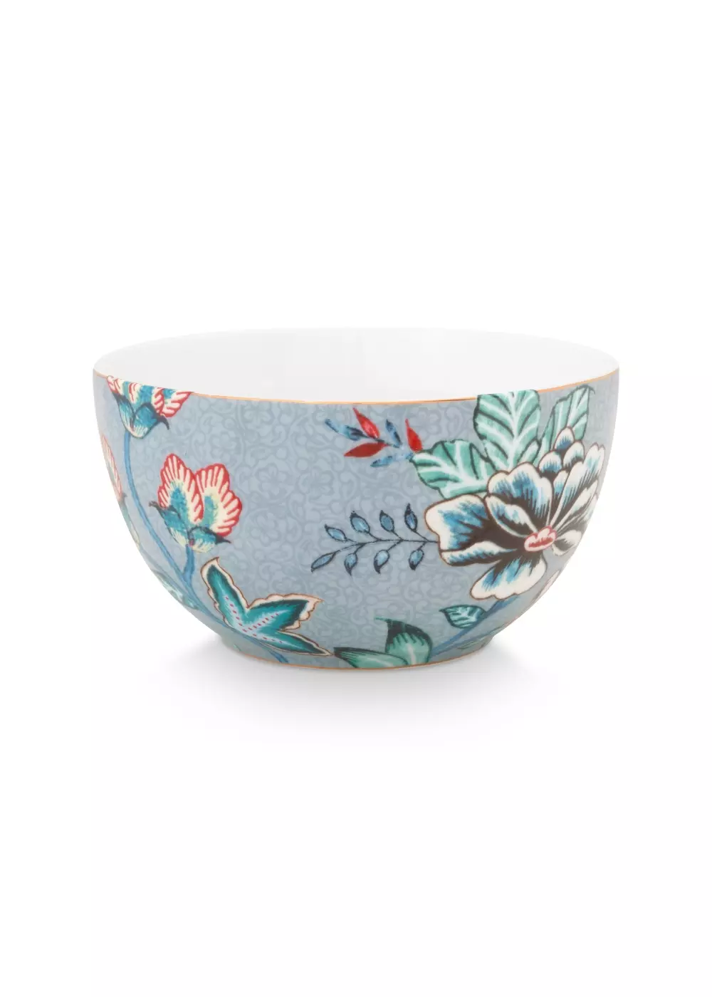 Bowl Flower Festival Light Blue 12cm, 8720512744651, 51.003.188, Kjøkken, Serviser, Pip Studio, New Edition Home bv