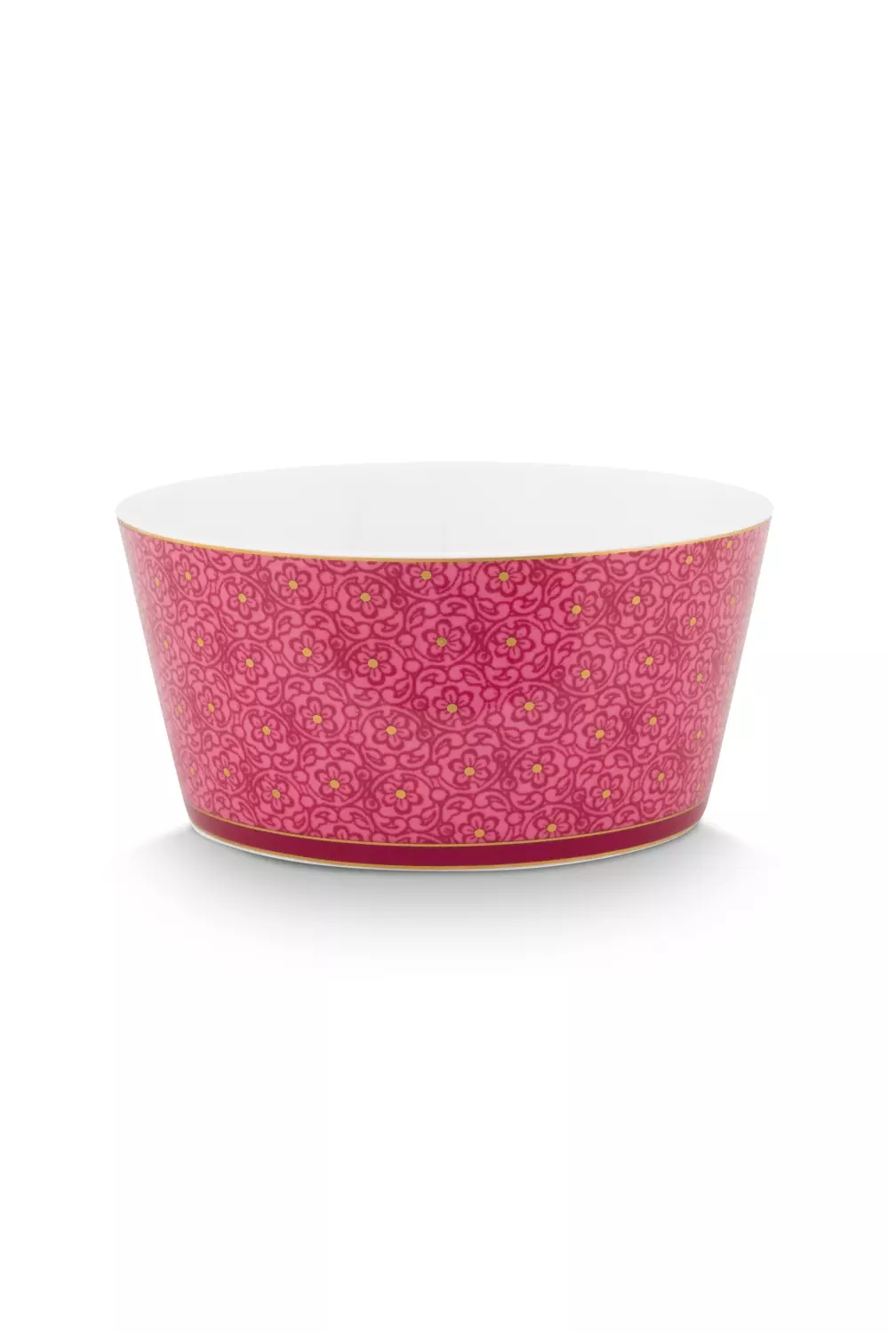 Giftset Bowls Oriental Flower Festival Dark Pink 12cm