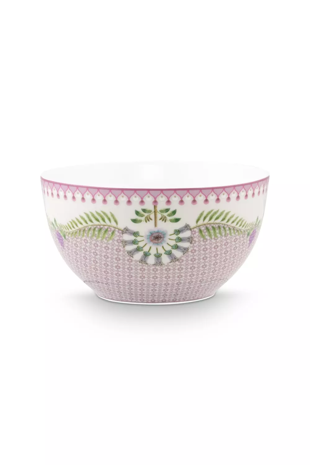 Bowl Lily&Lotus Tiles Lilac 15cm, 8720874271505, 51.003.310, Kjøkken, Serviser, Pip Studio, New Edition Home bv