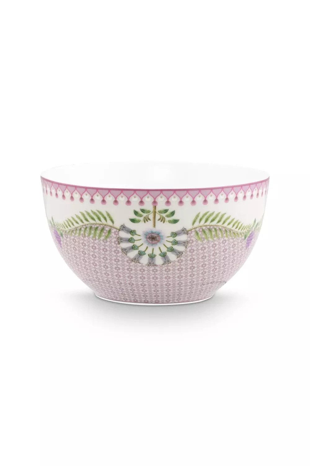 Bowl Lily&Lotus Tiles Lilac 15cm, 8720874271505, 51.003.310, Kjøkken, Serviser, Pip Studio, New Edition Home bv