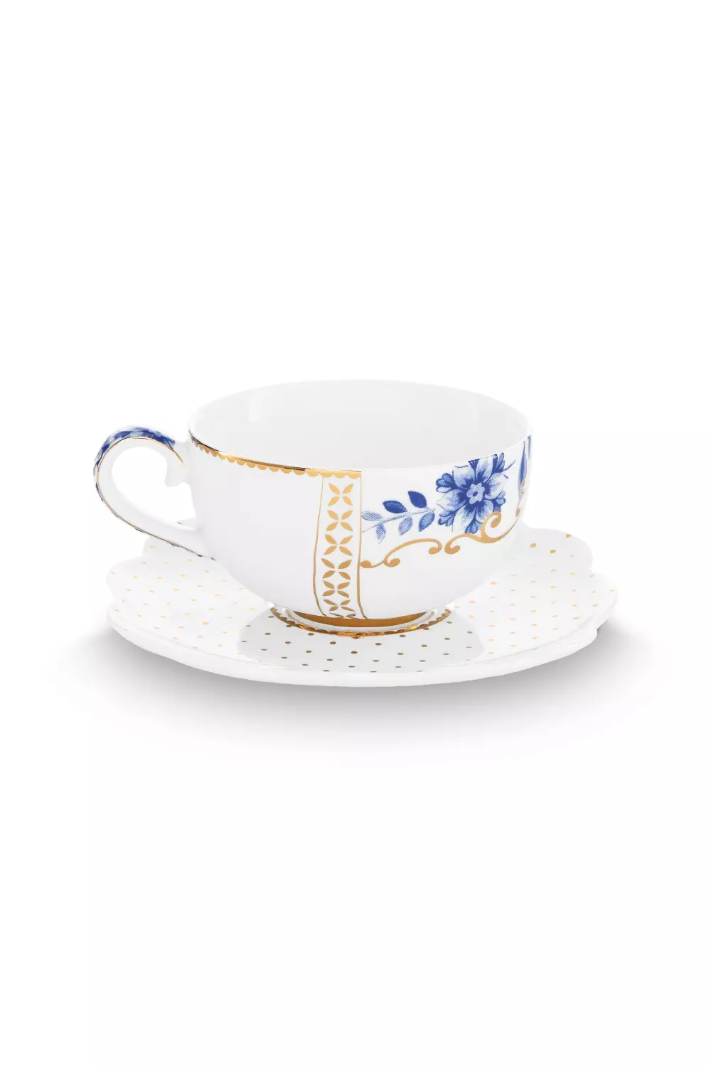 Espresso Cup & Saucer Royal White 125ml