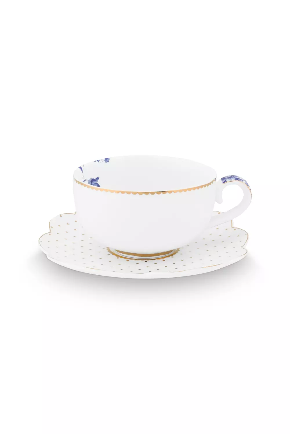 Espresso Cup & Saucer Royal White 125ml