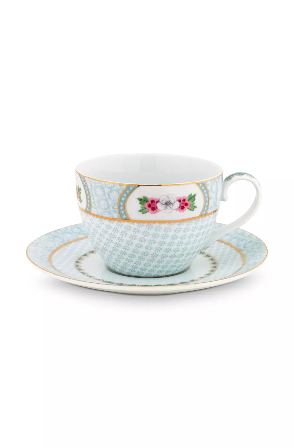 Cup & Saucer Blushing Birds White 280ml