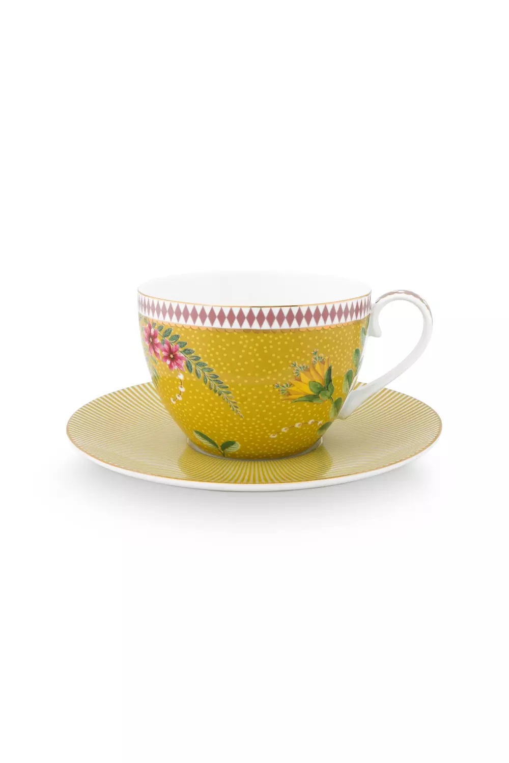 Cup & Saucer La Majorelle Yellow 280ml