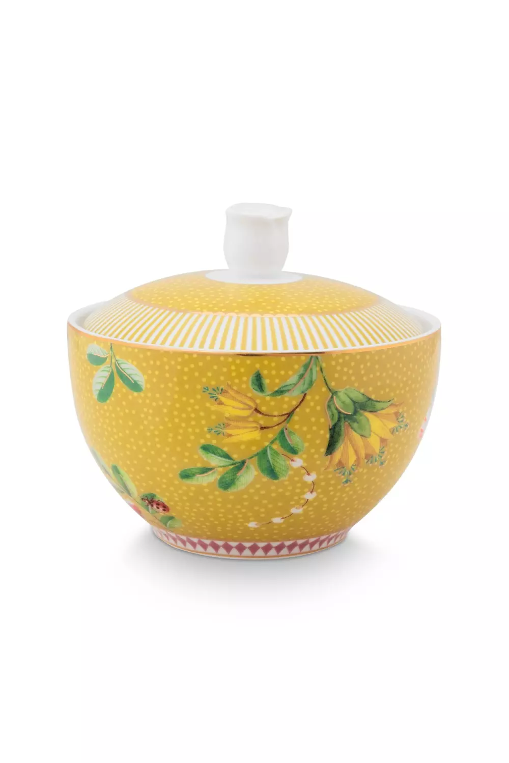 Sugar Bowl La Majorelle Yellow 300ml, 8720812324447, 51.008.043, Kjøkken, Serviser, Pip Studio, New Edition Home bv