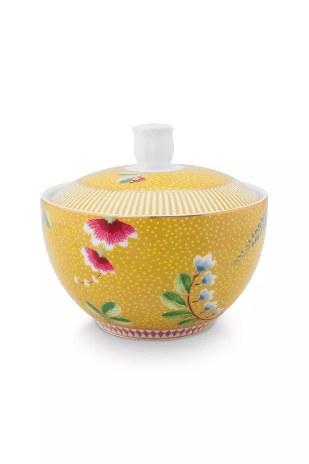 Sugar Bowl La Majorelle Yellow 300ml, 8720812324447, 51.008.043, Kjøkken, Serviser, Pip Studio, New Edition Home bv