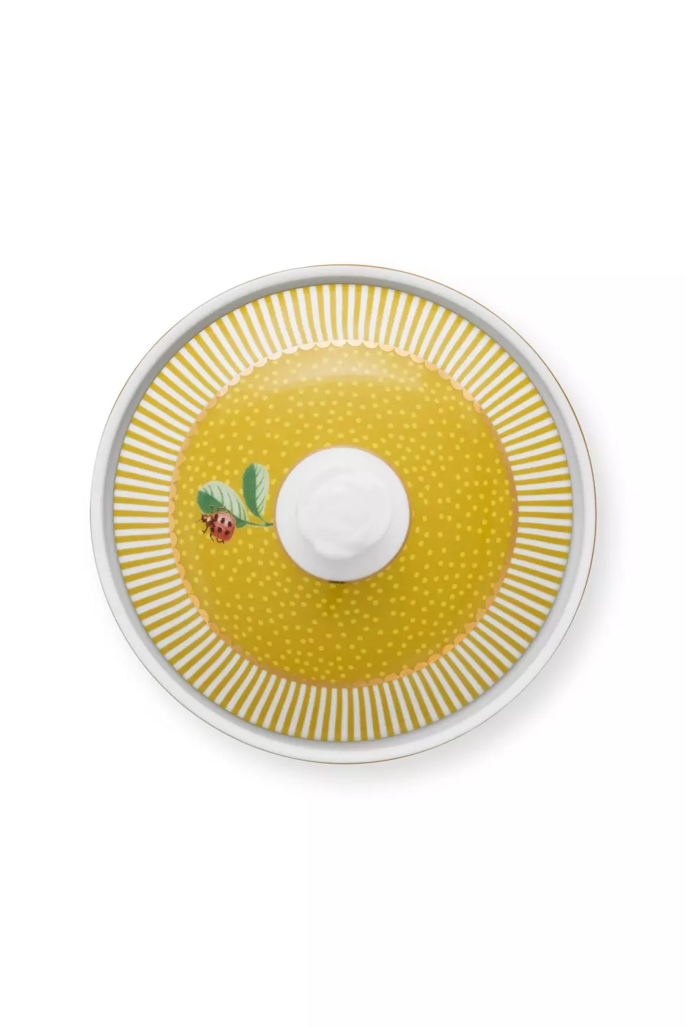 Sugar Bowl La Majorelle Yellow 300ml, 8720812324447, 51.008.043, Kjøkken, Serviser, Pip Studio, New Edition Home bv