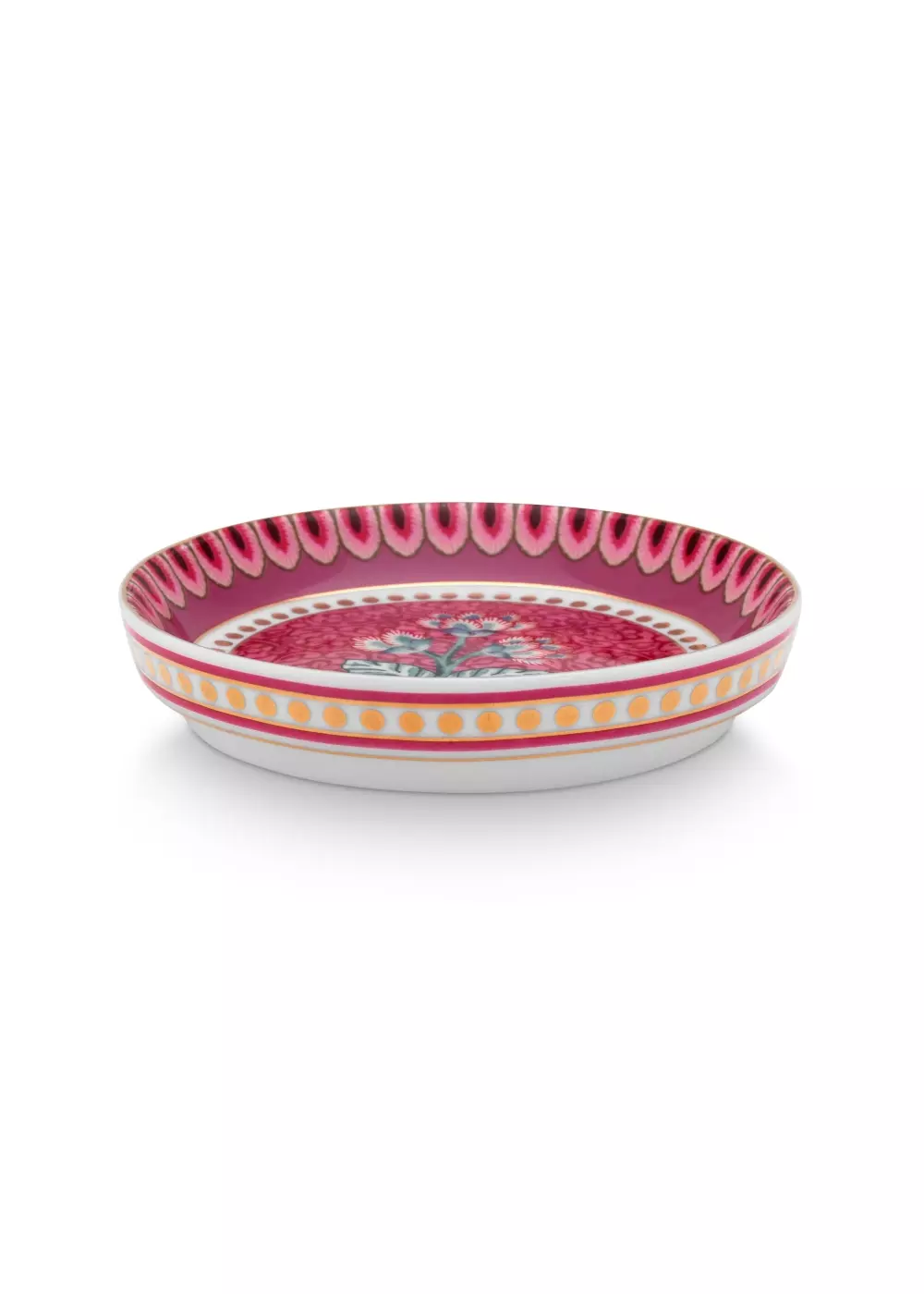 Tea Tip Flower Festival Dark Pink 9cm, 8720604946185, 51.013.025, Kjøkken, Serviser, Pip Studio, New Edition Home bv