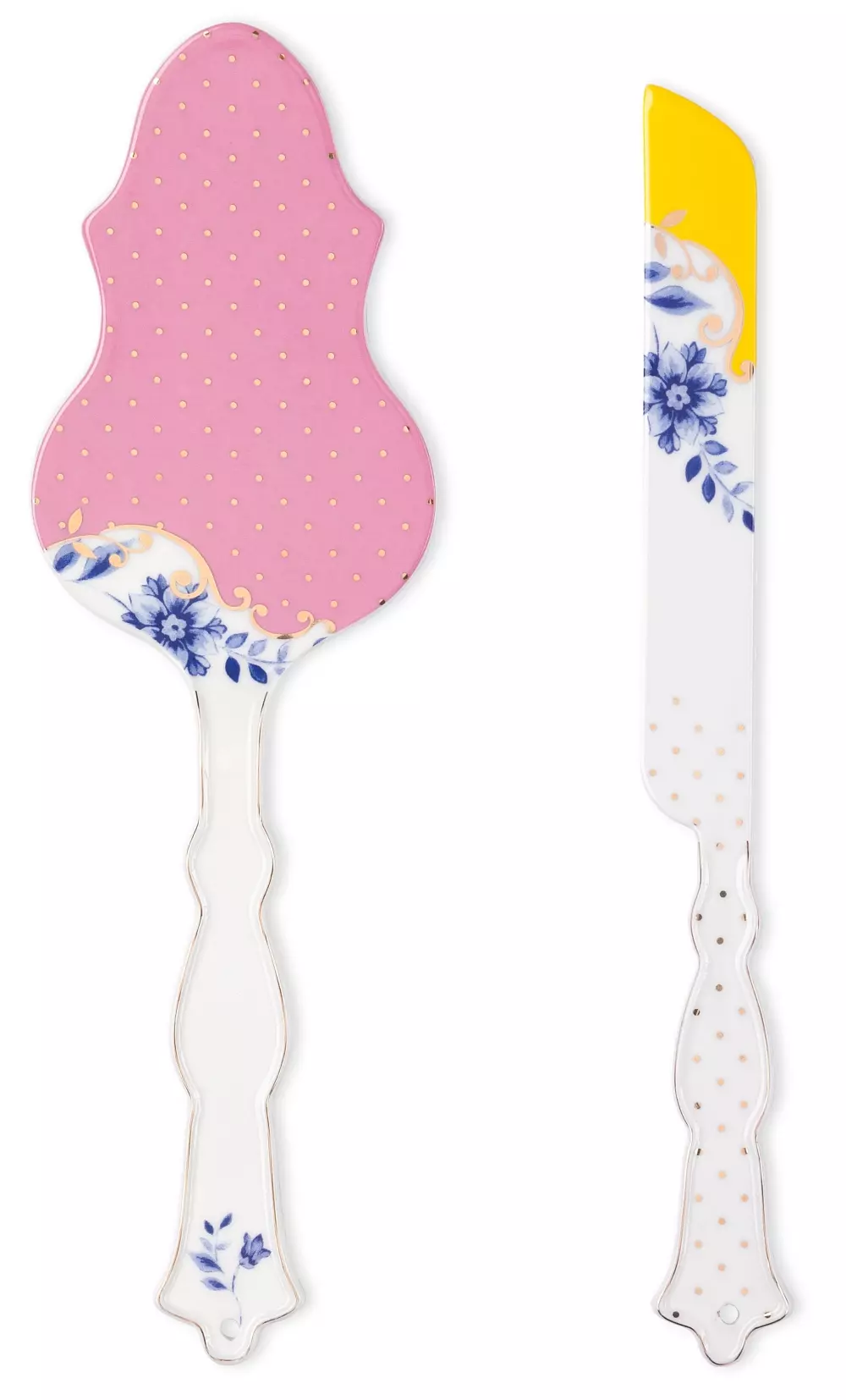 Set/2 Cake Server Cake Knife Royal, 8718924008836, 51.061.001, Kjøkken, Serviser, Pip Studio, New Edition Home bv