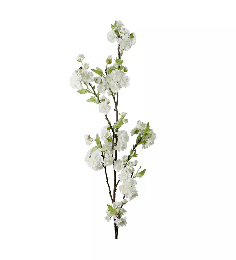 Kirsebærblomst Hvit H120, 7330026120240, 5929-10, Interiør, Blomster og Planter, Mr Plant