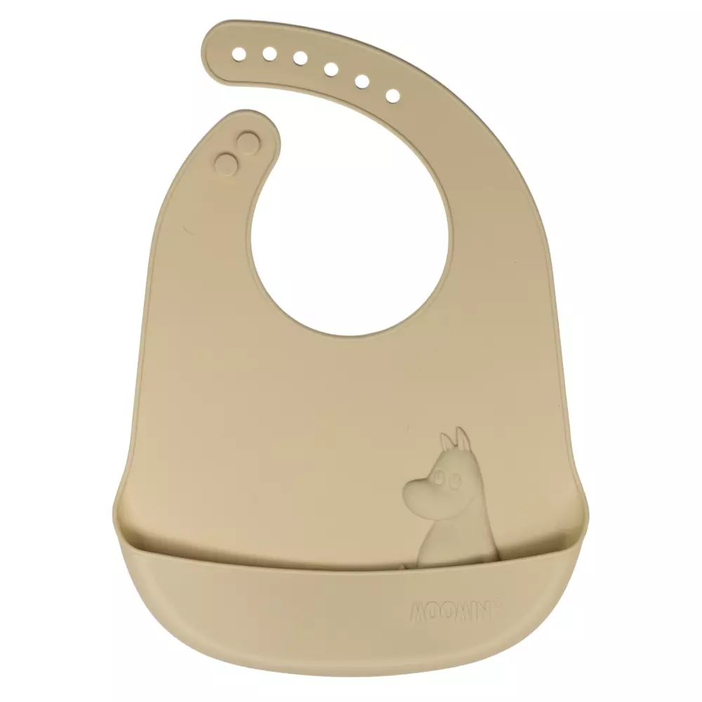 Moomin Sillikonsmekke Beige