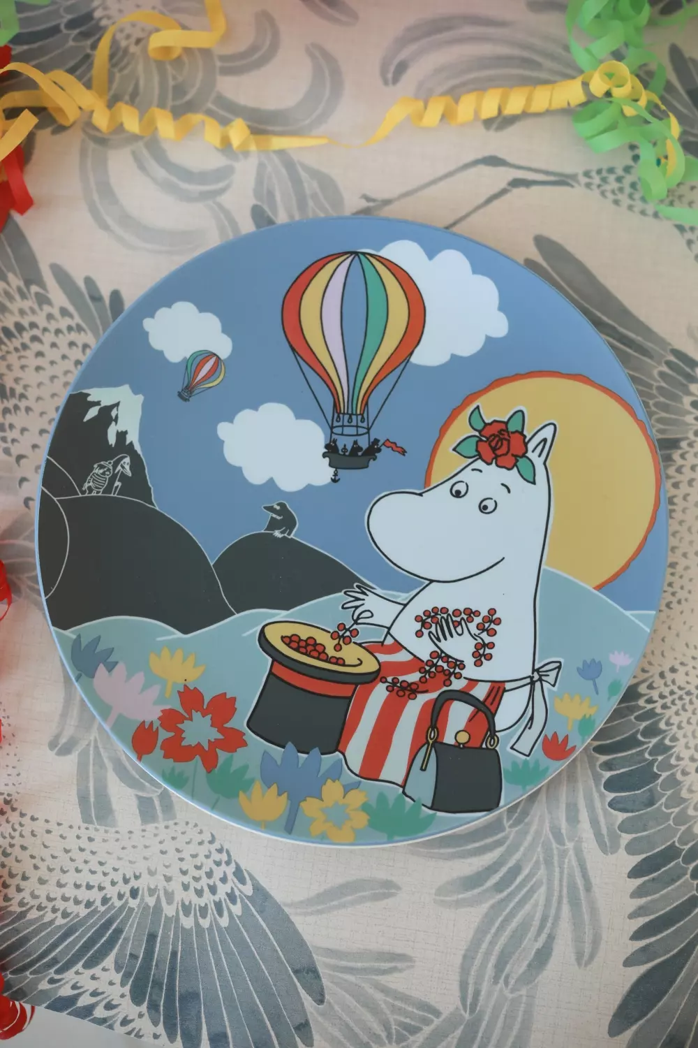 Moomin Tallerken Festligheter, 7330786063627, 6362-1, Kjøkken, Barn, Moomin, Rätt Start, Mumin Festligheter, Flat tallrik