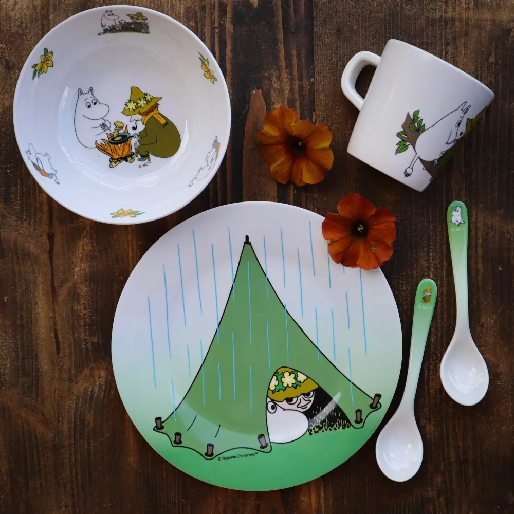 Moomin Skål Camping, 7330786069636, 6963, Kjøkken, Barn, Moomin, Rätt Start, Mumin Camping, Skål 