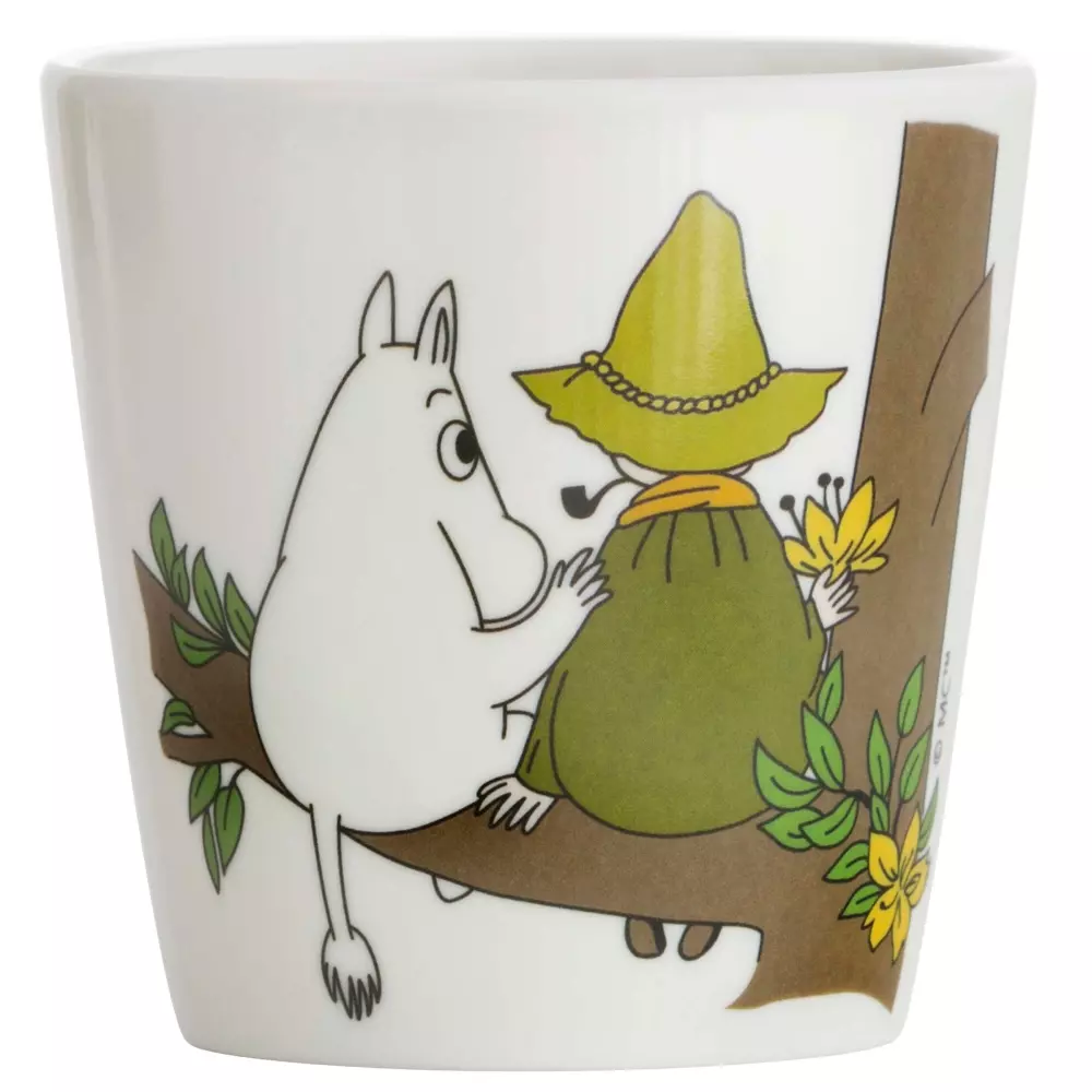 Moomin Kopp Med Håndtak Camping, 7330786069674, 6967, Kjøkken, Barn, Moomin, Rätt Start, Mumin Camping, Mugg med handtag