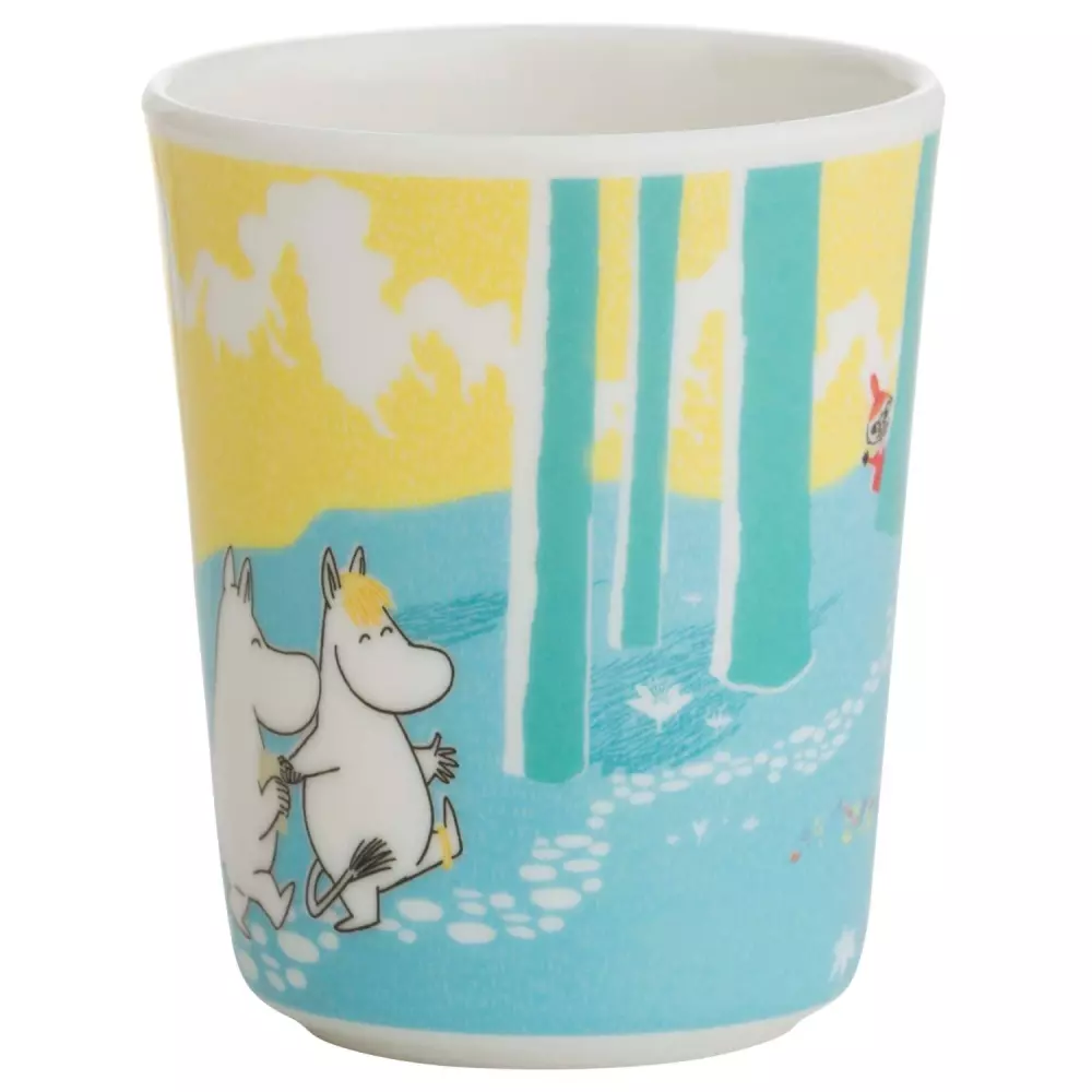 Moomi Tumblerkopp Skog &Sjø, 7330786069704, 6970, Kjøkken, Barn, Moomin, Rätt Start, Mumin Skog & Sjö,  Tumblermugg