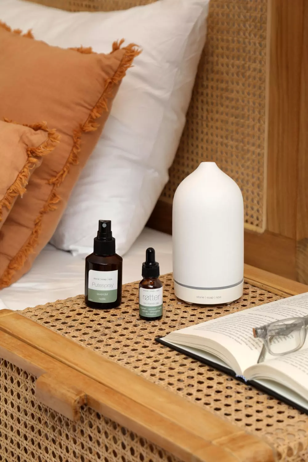 Aroma Diffuser - Hvit, 7090043722727, 702, Interiør, Duft, Stone Soap Spa, Thiink AS