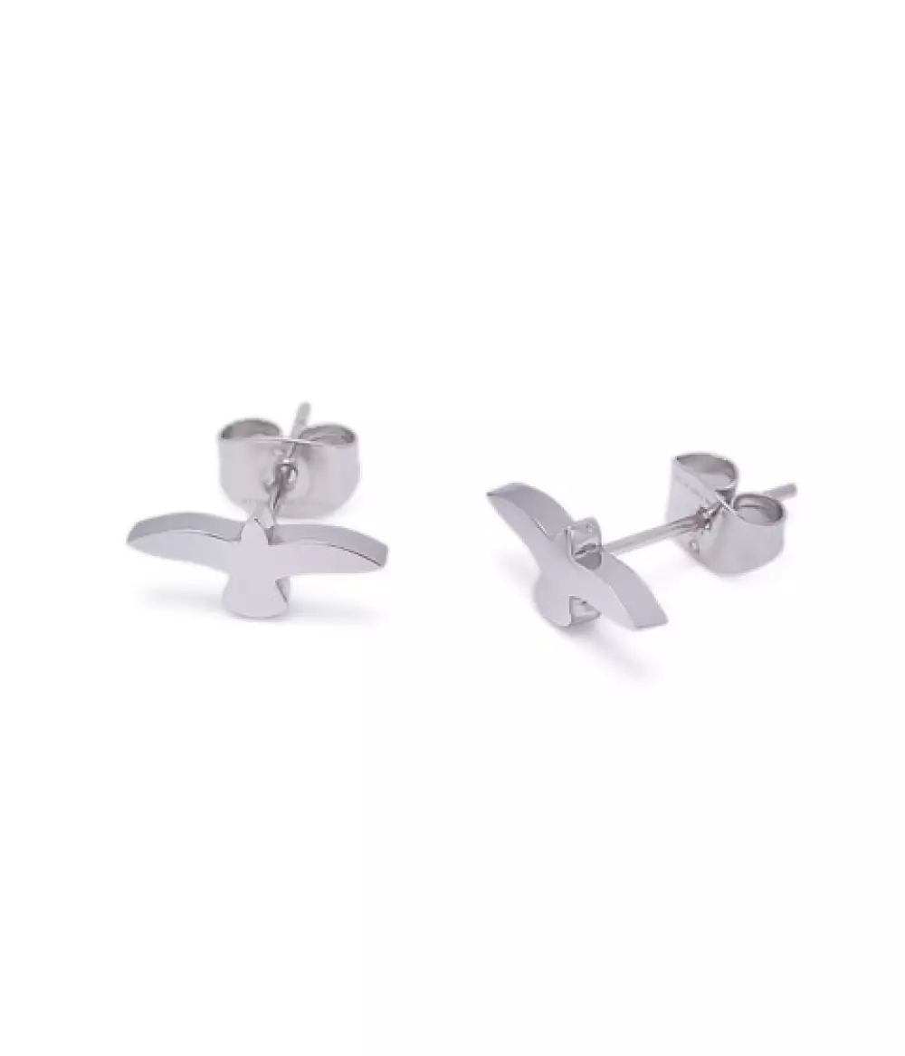 Dove Øredobber Stål, 7332866046698, 732066, Accessories, Øredobber, Bud To Rose, DOVE EARRING STEEL