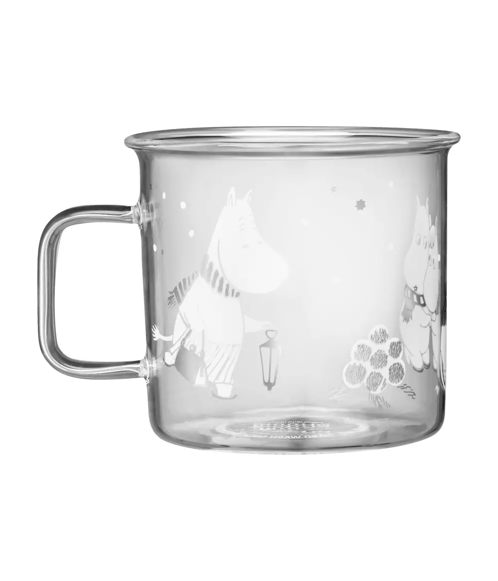 Moomin Glasskopp - La det snø