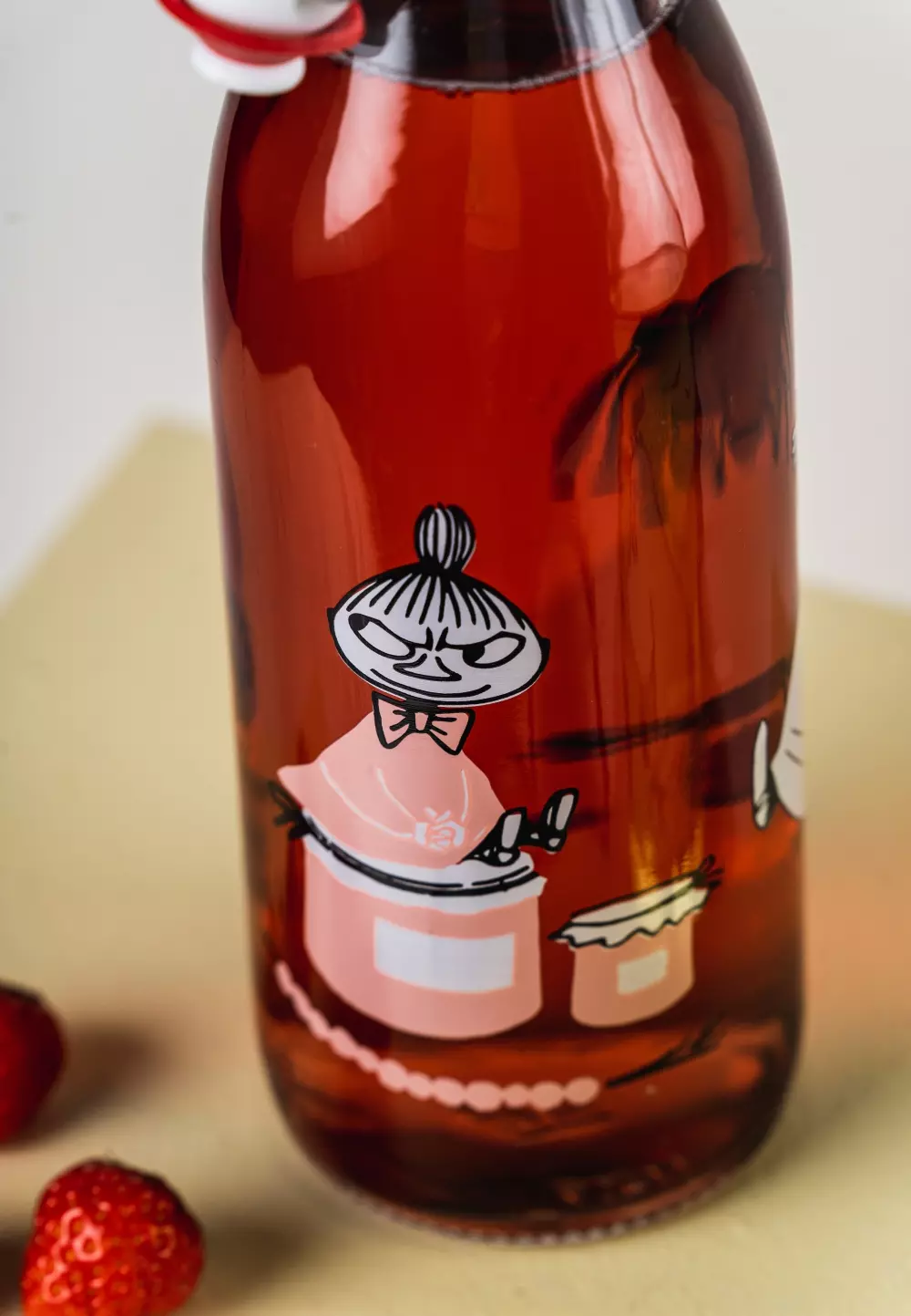 Moomin Glassflaske - Marmelade