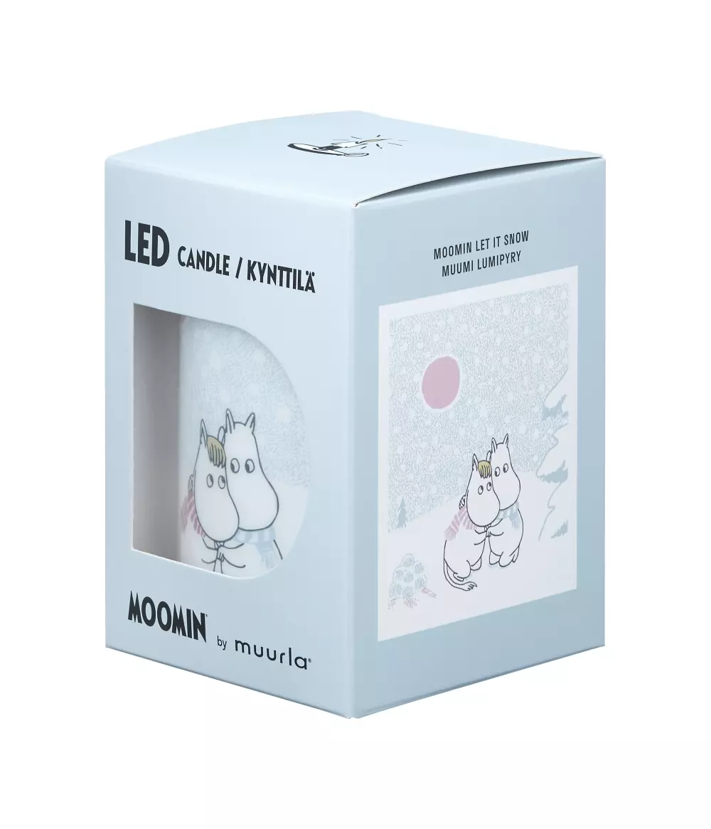 Moomin LED-lys - La Det Snø