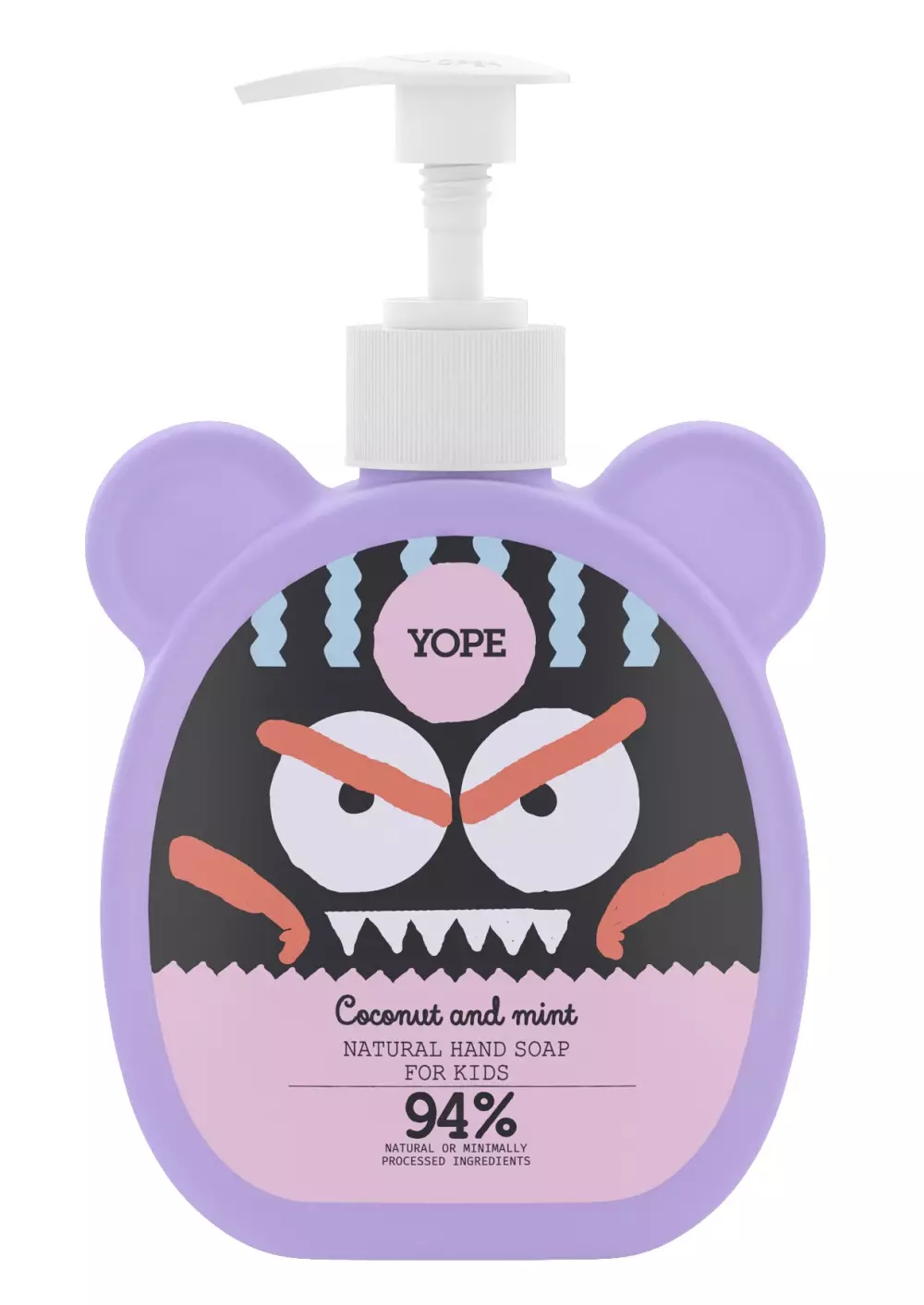 Hand Soap for Kids Coconut & Mint, 5900168908437, 800-004518, Baderom, Håndsåper, Yope, Strindberg Wellness AB, YOPE Hand Soap for Kids Coconut & Mint 400ml